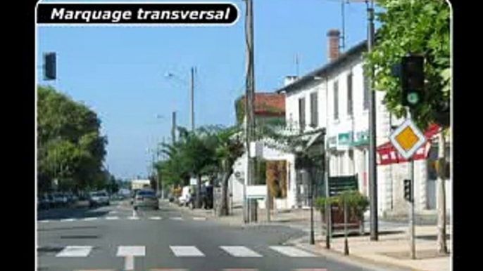 26 Code de la route ( La signalisation ) Autres marquages