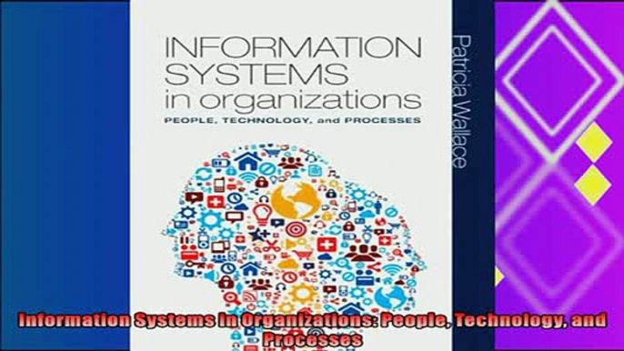 different   Information Systems in Organizations People Technology and Processes