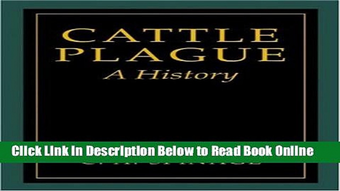 Download Cattle Plague: A History  PDF Free