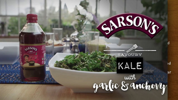 Savoury Kale with Garlic & Anchovy recipe