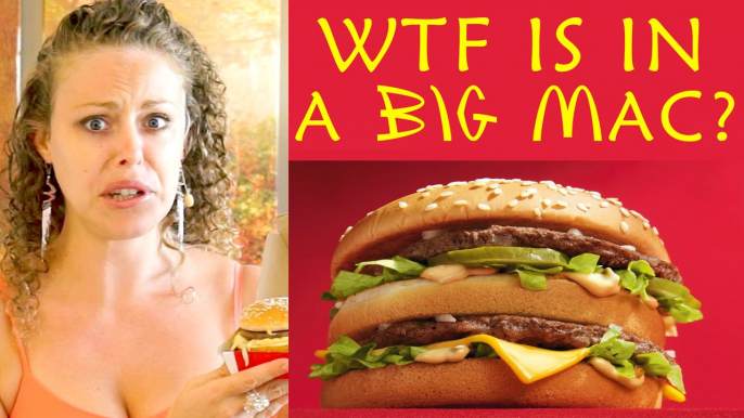 WTF is in a Big Mac?! Fast Food Ingredients, Food Chemicals, Health, Nutrition, Safety