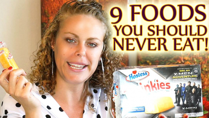 9 Foods to NEVER EAT!! Worst Foods & Alternatives, Weight Loss Tips, Nutrition, Easy Diet