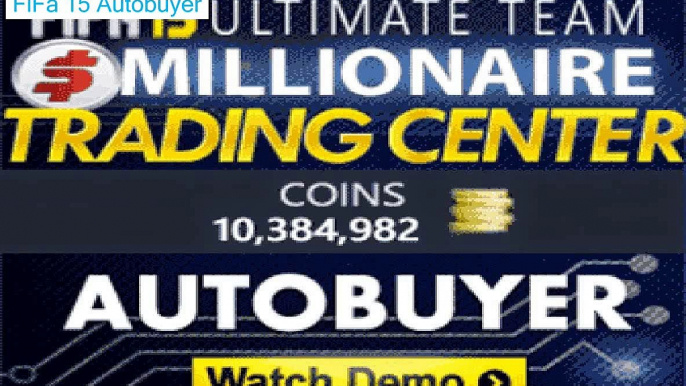 Fifa 15 Ultimate Group Millionaire Trading Center - Autobuyer & Autobidder