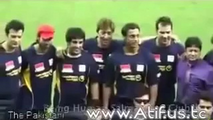 Pakistani Stars Playing With Indian Stars including Salman Khan, Atif Aslam and Shoaib Akhtar