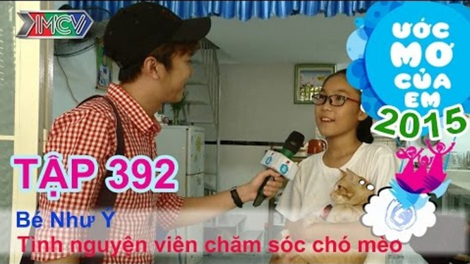 Minh Xù giúp bé trở thành tình nguyện viên - bé Diễm Quỳnh | ƯỚC MƠ CỦA EM | Tập 392 | 24/01/2016