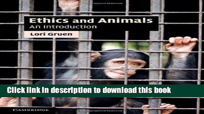 Read Ethics and Animals: An Introduction (Cambridge Applied Ethics)  Ebook Online