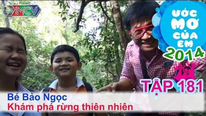 Trở thành thủy thủ tương lai - Phan Lê Hoàng Tú | ƯỚC MƠ CỦA EM | Tập 181