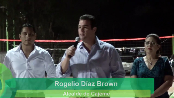 Inauguran domo en área de volibol del Deportivo 28/10/14