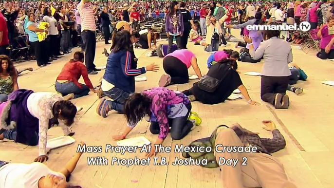WATCH ALL HELL BREAK LOOSE DURING PRAYER!