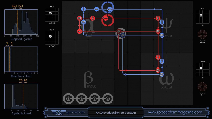 SpaceChem - An Introduction to Sensing (193/1/28)