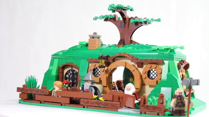 Lego Hobbit 79003 An unexpected gathering - Lego Speed build