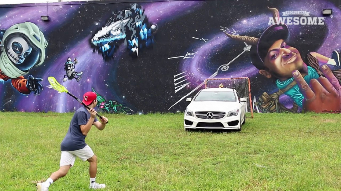 PEOPLE ARE AWESOME (American Sports Edition) ¦ Football & Basketball Trick Shots