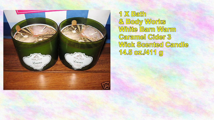 1 X Bath & Body Works White Barn