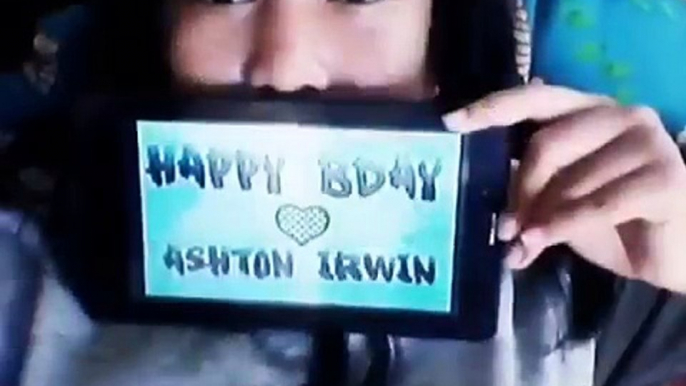 Ashton Irwin 22nd Birthday Project from Indonesia