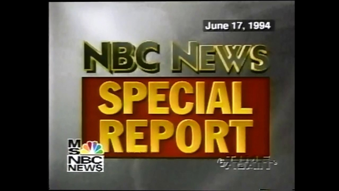 HISTORY: O.J. Simpson story day five - Friday 17 June 1994 (Part 1)