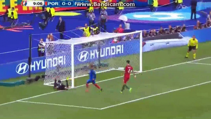 Rui Patricio super save - Portugal 0-0 France - 10-07-2016