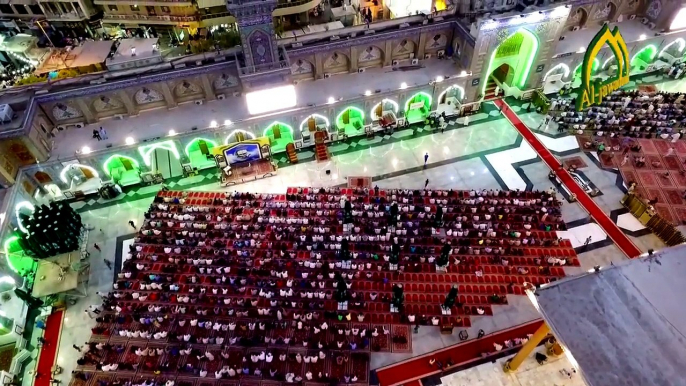 Beautiful Kazmain (Drone Footage) - Ziyarat of Imam e Moosa Kazim (a.s.) - Baghdad Sharif