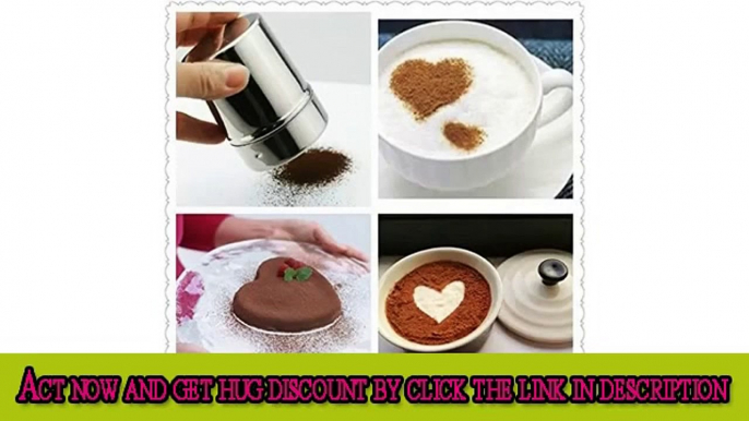 Hot Sale Stainless Chocolate Shaker Icing Sugar Salt Cocoa Flour Coffee Sifter