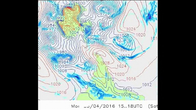 Preview of a Pole Shift? Odd South American Weather Pattern.