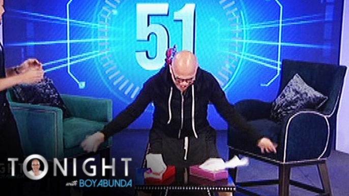 TWBA: Boy Abunda tries the "Hanky Panky" challenge