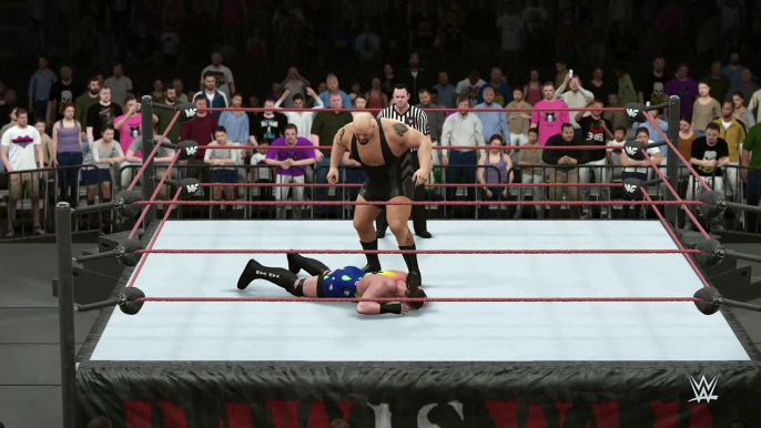 WWE 2K16 RVD rob van dam v big show