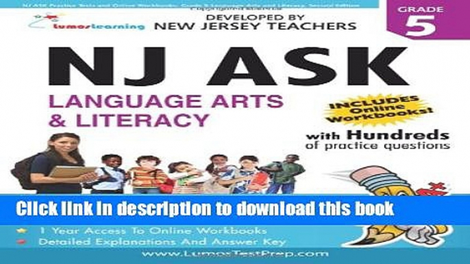 Read NJ ASK Practice Tests and Online Workbooks: Grade 5 Language Arts and Literacy, Second