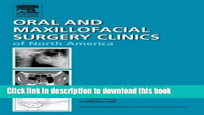 Read Modern Surgical Management of the Temporomandibular Joint (Oral and Maxillofacial Surgery