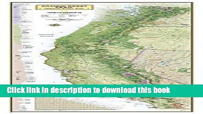 Read Pacific Crest Trail Wall Map [Laminated] (National Geographic Reference Map)  Ebook Free