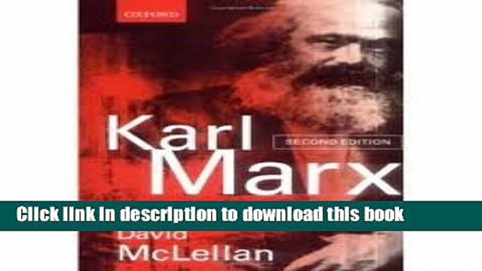 Read Karl Marx: Selected Writings 2nd (second) edition  Ebook Free