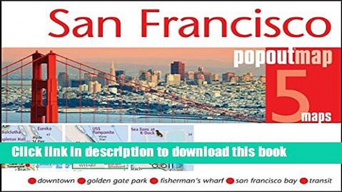 Read San Francisco PopOut Map (PopOut Maps)  Ebook Free