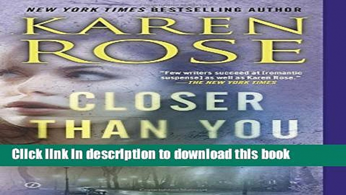 [PDF] Closer Than You Think (The Cincinnati Series)  Full EBook