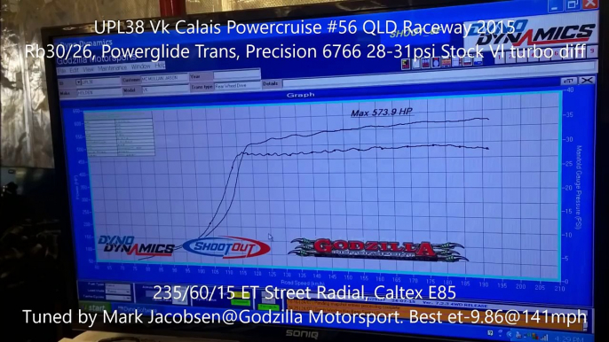 UPL38 Vk Calais Rb30/26 Precision 6766 Powercruise #56 2015 QLD Raceway