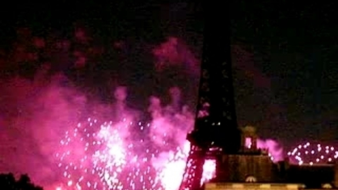 fête nationale feux d'artifice paris 14 juillet 2007