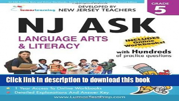 Read NJ ASK Practice Tests and Online Workbooks: Grade 5 Language Arts and Literacy, Second