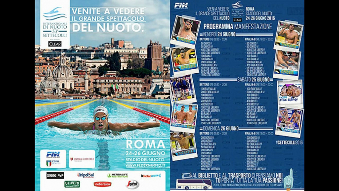 Internazionale di nuoto 53° Settecolli 2016 ROMA