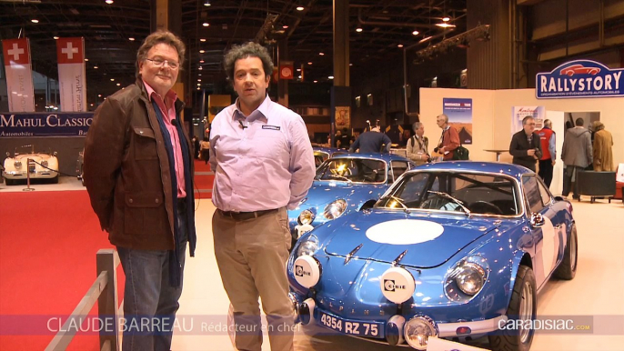En direct de Rétromobile 2014 - Hommage à Jean Rédélé et à ses fameuses Alpine