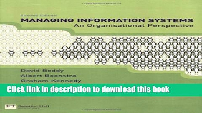 Read Managing Information Systems: An Organisational Perspective  Ebook Free