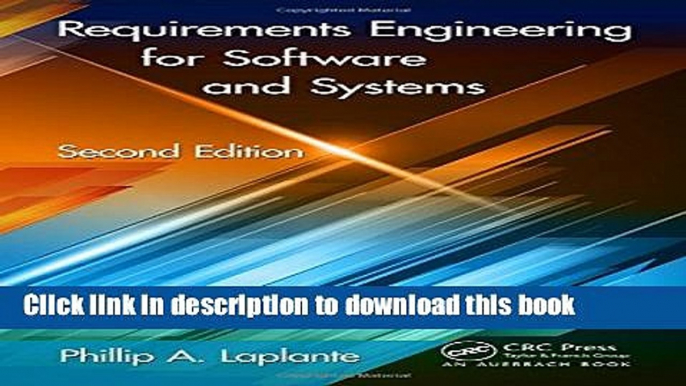 Read Requirements Engineering for Software and Systems, Second Edition (Applied Software