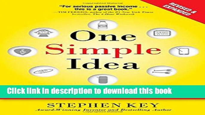 Read One Simple Idea, Revised and Expanded Edition: Turn Your Dreams into a Licensing Goldmine