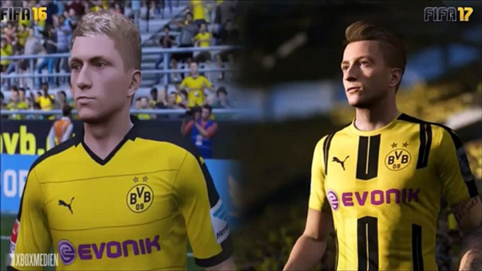 FIFA 17 Faces Leaked.