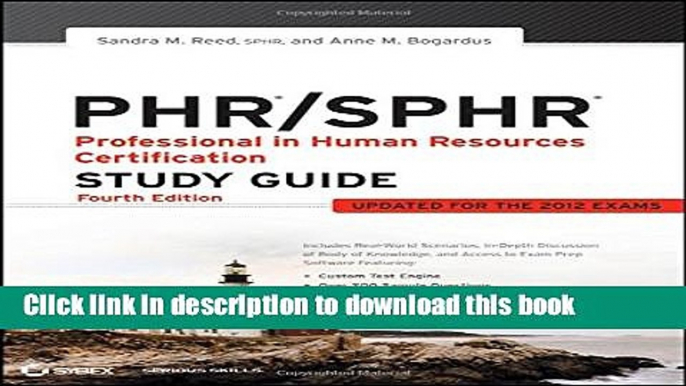 Download Books PHR / SPHR: Professional in Human Resources Certification Study Guide PDF Online