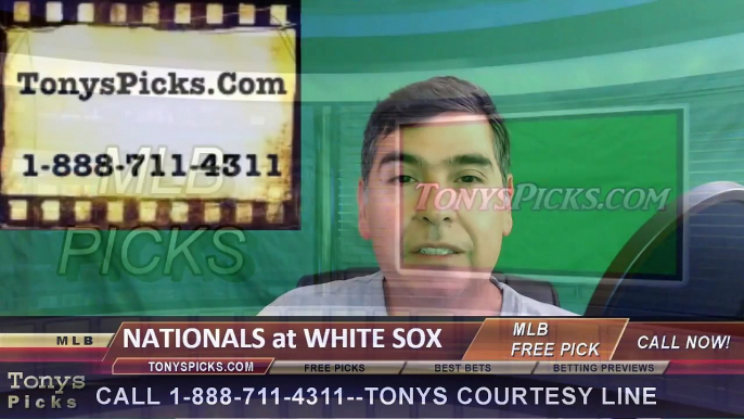 Washington Nationals vs. Chicago White Sox Pick Prediction MLB Baseball Odds Preview 6-8-2016.