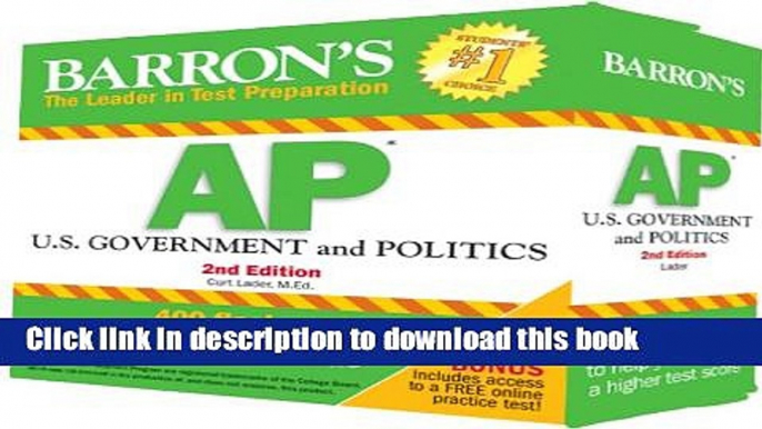 Read Barron s AP U.S. Government and Politics Flash Cards, 2nd Edition ebook textbooks