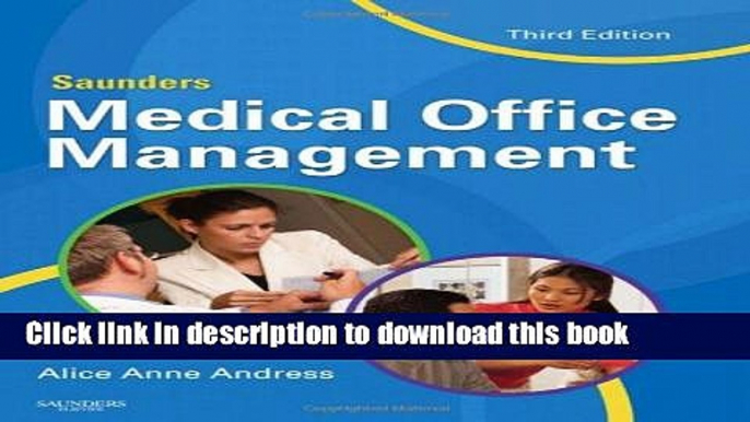 [PDF] Saunders Medical Office Management, 3e [Read] Online