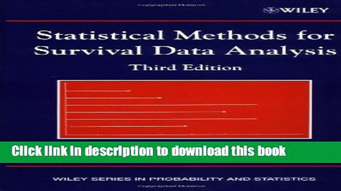 [PDF] Statistical Methods for Survival Data Analysis [PDF] Full Ebook