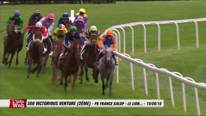 308 VICTORIOUS VENTURE - Prix France-Galop - Le Lion d'Angers - 19-06-2016