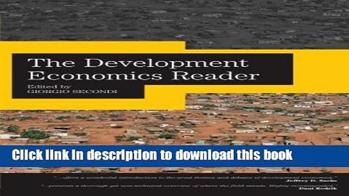 Read Books The Development Economics Reader ebook textbooks