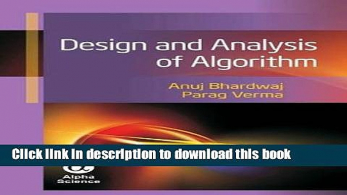 Read Design and Analysis of Algorithm  PDF Free