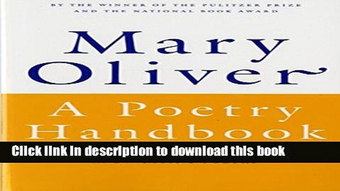 Read Book A Poetry Handbook ebook textbooks