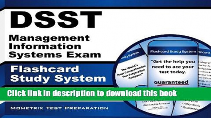 Read Book Dsst Management Information Systems Exam Flashcard Study System: Dsst Test Practice